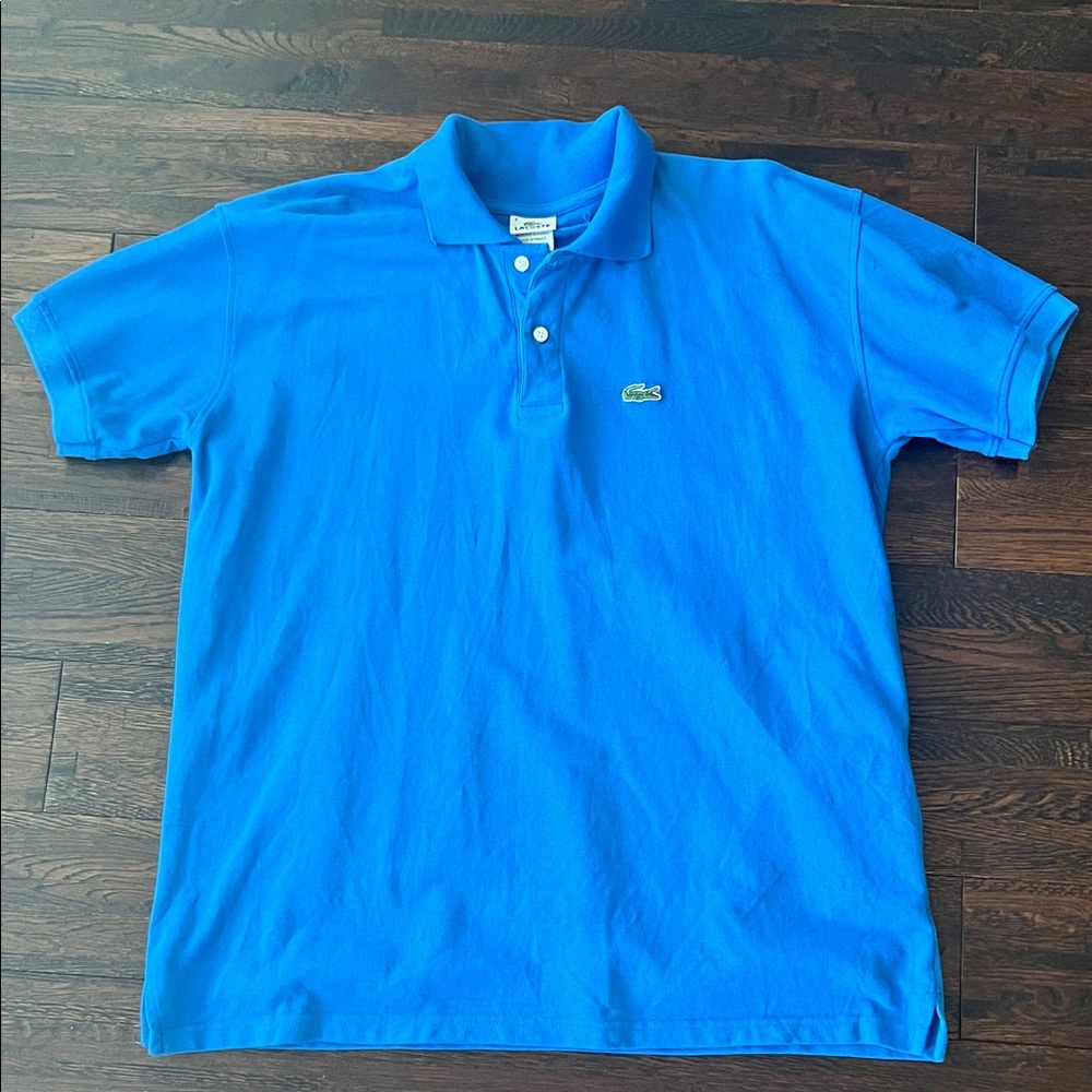 Lacoste Men's Vibrant Blue Polo Shirt